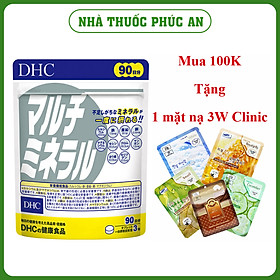 Viên uống Khoáng tổng hợp DHC Nhật Bản 30 - 90 ngày bổ sung 10 loại khoáng chất cần thiết