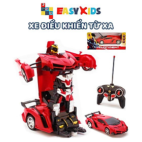Đồ Chơi Ô Tô Điều Khiển Từ Xa, Ô Tô Biến Hình Robot Transformer