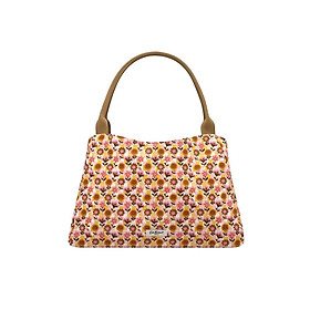 Cath Kidston - Túi đeo vai The New Day Bag - Retro Ditsy - Pink Yellow