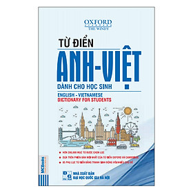 Từ Điển Anh - Anh - Việt (Bìa Xanh Trắng) - Tái Bản