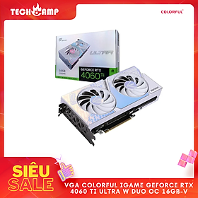 Card màn hình Colorful iGame GeForce RTX 4060 Ti Ultra W DUO OC 16GB-V - Hàng chính hãng