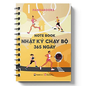 Sách NOTE BOOK Nhật Ký Chạy Bộ 365 Ngày