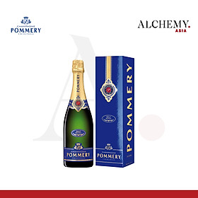 Rượu Vang Nổ Pommery Brut Royal Champagne 12.5% 1x0.75L