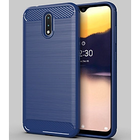 Ốp lưng chống sốc Vân Sợi Carbon cho Nokia 2.3