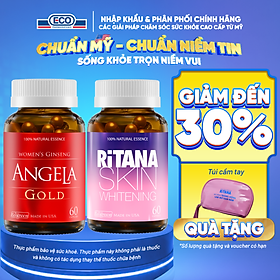 Combo Sức Khỏe Sinh Lý, Đẹp Da Cho Nữ Ecogreen Giúp Trắng Da, Mờ Nám (Dùng 1 Tháng)