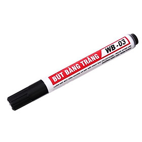 Bút Lông Viết Bảng Trắng xóa được mực xanh đen đỏ loại to tiện dụng an toàn không độc hại WB-03, Bút lông viết bảng