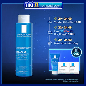 Nước cân bằng giàu khoáng dành cho da dầu La Roche Posay Effaclar Astringent Lotion 200ml