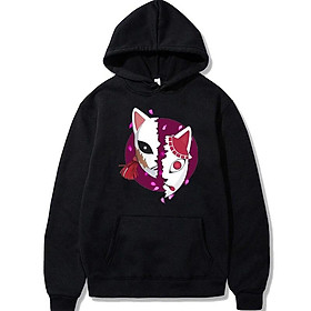 Áo hoodie in Kimetsu No Yaiba Sudadera phong cách Hip Hop thời trang cho nam nữ