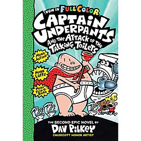 Captain Underpants #2: Captain Underpants and the Attack of the Talking Toilets (Colour Edition)