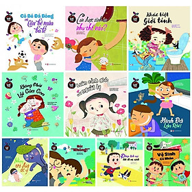 Sách - Giáo Dục Giới Tính - Combo 10 Cuốn - Tân Việt Books