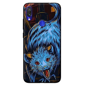 Ốp in cho Xiaomi Redmi Note 7 Chuột Xanh - Hàng chính hãng