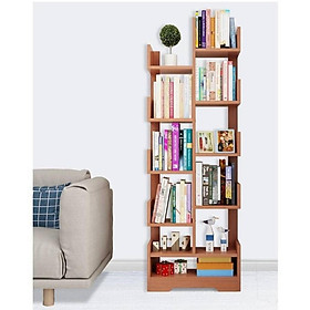 Mua kệ sách   kệ gỗ hình cây 8 ngăn lắp ráp siêu đẹp gỗ MDF chống ẩm cực tốt hàng cao cấp 3 tầng 5 tầng 7 tầng thông minh rẻ