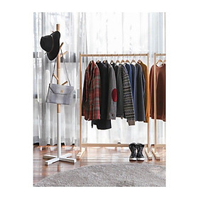 Kệ treo quần áo thanh đơn phong cách hàn