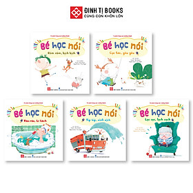 Sách - combo bé học nói dành cho độ tuổi 0 - 6 - đinh tị books