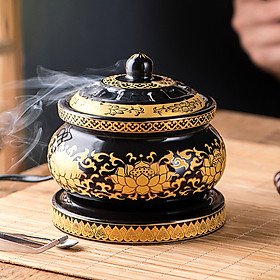 Mua Lư Điện Xông Đốt Trầm Hương  Tinh Dầu Hẹn Giờ (Timer) - Size Lớn