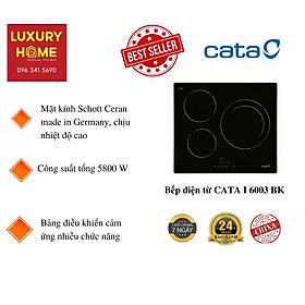 Mua Bếp điện từ CATA I  6003 BK - Hàng chính hãng