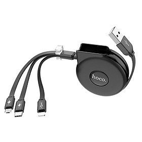 Cáp sạc điện thoại dài 1m 3.5A đa năng nhãn hiệu Hoco U50 - Hàng Chính Hãng