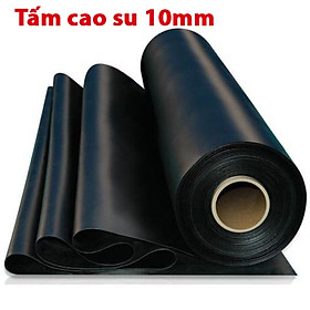 Mua Tấm cao su dày 10mm giảm chấn  chịu lực  chịu nhiệt độ cao  chống trơn trượt  chống rung  chịu dầu  chống cháy   cách âm dùng để lót sàn làm gioăng