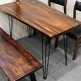 Mua Mặt Bàn Gỗ Me Tây Nguyên Tấm KOHAFU - Dài 1.2m KL20549-550-553-565 - Hàng Có Sẵn