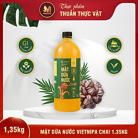 Mật Dừa Nước Vietnipa 1.35KG Tốt Cho Sức Khỏe, Chỉ Số Đường Huyết Thấp