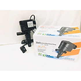 Máy bơm lọc nước QuanLong 3 trong 1 dành cho hồ cá cảnh