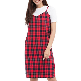 Đầm ren 2 lớp rút dây eo Amun SET120
