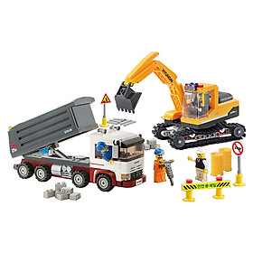 Đồ chơi xếp hình công trường xây dựng Oxford ST33326 (610 miếng ghép)