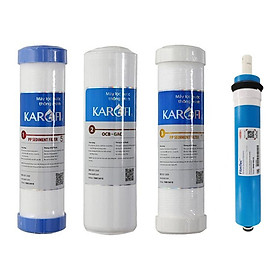 Mua Combo lõi lọc Karofi 1  2  3  màng RO - Hàng chính hãng