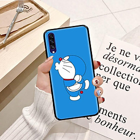 Ốp lưng điện thoại Samsung Galaxy A30S viền silicon dẻo TPU  hình Doremon Nhảy Múa - Hàng chính hãng