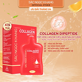 [NEW] Nước uống đẹp da Collagen Dipeptide Sắc Ngọc Khang tinh khiết nhập khẩu từ Nhật Bản, đạt chuẩn hàm lượng hấp thụ nhanh & vượt trội giúp trẻ hóa làn da - săn chắc và sáng mịn