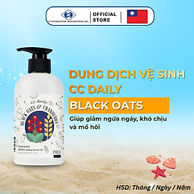 Dung Dịch Vệ Sinh Phụ Nữ CC Daily Feminine Wash Soothing And Calming Shower Gel (Black Oats & Cranberry) 330g