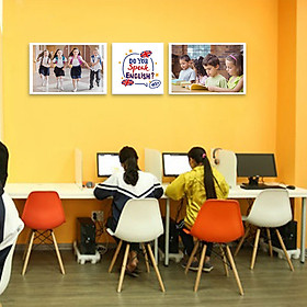 Mua Tranh trang trí trung tâm anh ngữ  Vui để học  W2196