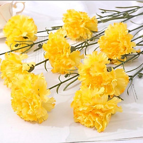 Hoa giả - Cành cẩm chướng cao cấp , y hoa thật