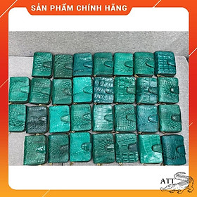 Bóp nữ thời trang cao cấp da cá sấu - ATT Store - Xanh lục
