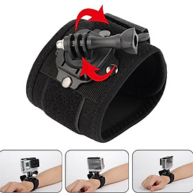 Mua Dây đeo cánh tay  cổ tay xoay 360 độ kèm mount và đinh ốc vặn cho camera hành trình Gopro  SJCAM  GitUp  Eken  Xiaomi Yi