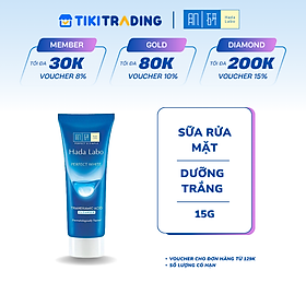 Sữa rửa mặt dưỡng trắng Hada Labo Perfect White Tranexamic Acid Cleanser 15g