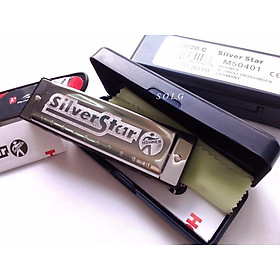 Kèn Harmonica Hohner SLIVERSTAR504 10 Lỗ