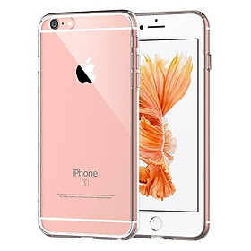 Bô 2 ốp lưng dẻo cho iPhone 6 / 6s hiệu Ultra Thin mỏng 0.6mm - Hàng nhập khẩu - Trong suốt
