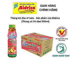 Trà Đào A*nuta ( Thùng 24 chai 500ml ) - Sản phẩm của Bidrico