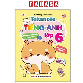 Sách - Takenote - Tiếng Anh Lớp 6