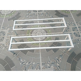 Mua Kệ để chậu cây dài 50 rộng (10-15-20-25 cm) cao (10-15-20-25 cm)Sắt hộp 16x16 ( Hàng chính hãng )