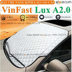Tấm che chắn nắng nóng kính lái xe ô tô VinFast Lux A2.0 3 Lớp Cao Cấp - OTOALO