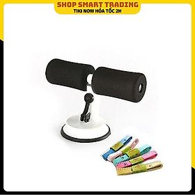 Dụng cụ tập bụng hút chân không, Dụng cụ tập cơ bụng đa năng có đế hút chân không siêu chắc và bền, TẶNG kèm thước dây (Giao màu ngẫu nhiên)