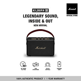 Mua Loa Marshall KILBURN III Di Động - 50 hours battery life - Hàng chính hãng