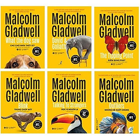 Sách Malcolm Gladwell (Combo 6 Cuốn + Tặng kèm boxset) - Alphabooks - BẢN QUYỀN