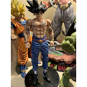 Mô hình Figure dragon ball 7 viên ngọc rồng hình xăm songoku 28cm