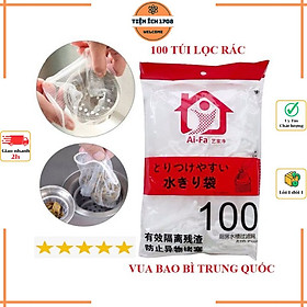 Bộ Combo 100 Túi Lọc Rác Siêu Tiên Ích Cho Bồn Rửa Bát