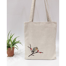 Hình ảnh Túi tote thêu thời trang nữ - Little Bird