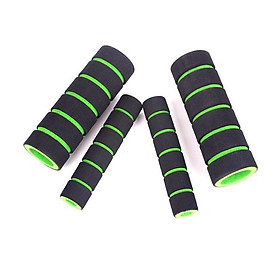 Mua Bán Sỉ - Bộ 4 Miếng Xốp Bọc Tay Cầm + Phanh Xe Máy Chống Trơn Trượt