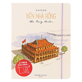 Sổ Explore The City 180 Trang Local Stories - Bến Nhà Rồng (11.5 x 14.5 cm)